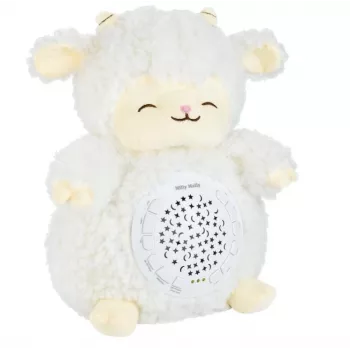 Brinquedo projetor de peluche milly mally ovelha peluche modelo 5664 para crianças pequenas — luz de presença suave
