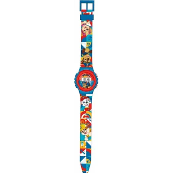 Relógio de pulso infantil Kids Euroswan Paw Patrol modelo PW19943 — relógio infantil analógico/digital