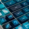 Conjunto de teclas Traitors AURORA GAKC-270 — layout UK — teclas compatíveis com teclados mecânicos