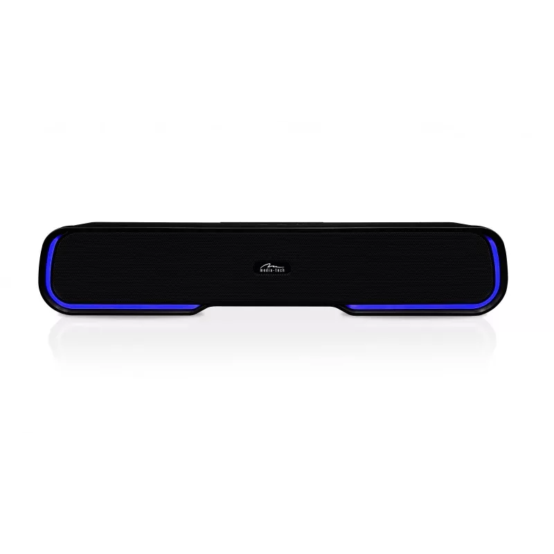Altifalante MEDIA‑TECH Phantom MT3180 Soundbar 450W RMS, 80W alimentado por bateria, Bluetooth, com fios e sem fios, preto