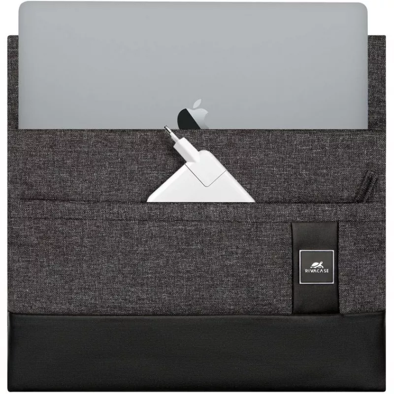 Mala para portátil Rivacase 8802 33,8 cm (13,3 polegadas) preto cinzento