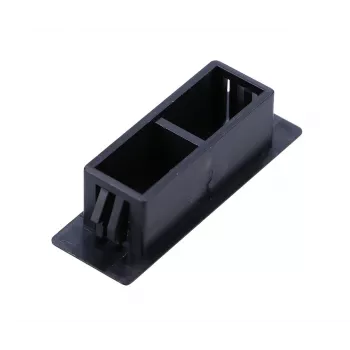 Tampa para patch panels Extralink SC duplex, preto, ABS
