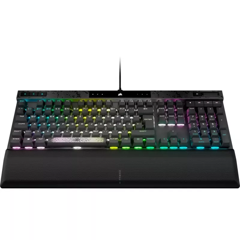 Teclado gaming Corsair K70 MAX USB alemão preto