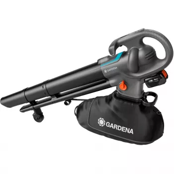 Gardena PowerJet Collect 18V P4A Solo aspirador/soprador de folhas sem fios, cinzento/preto, 14895-55