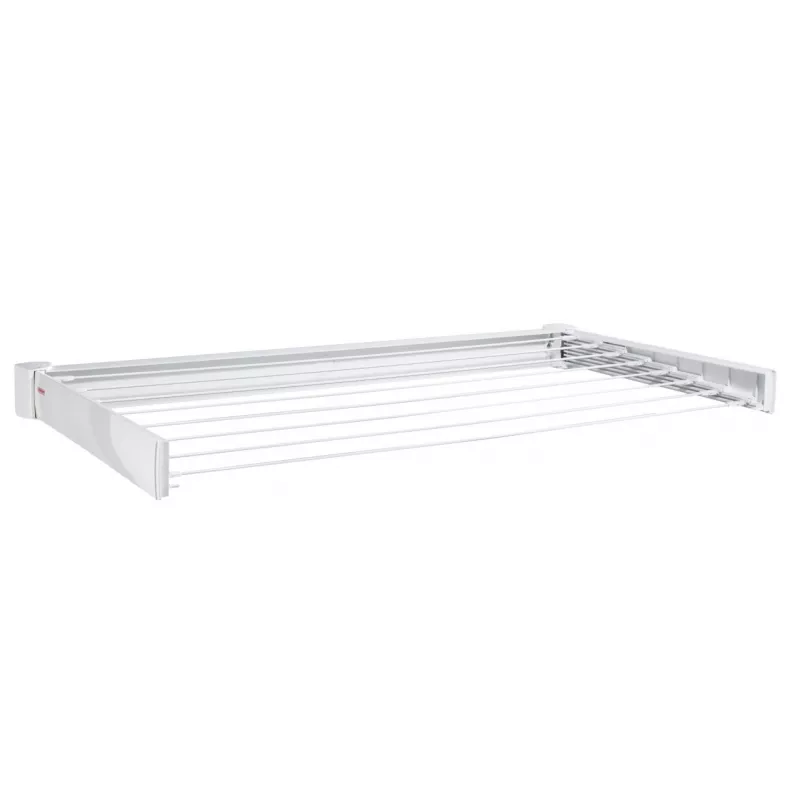Leifheit Telegant 72 Protect 83305 estendal de parede, comprimento de secagem 7,2 m, branco