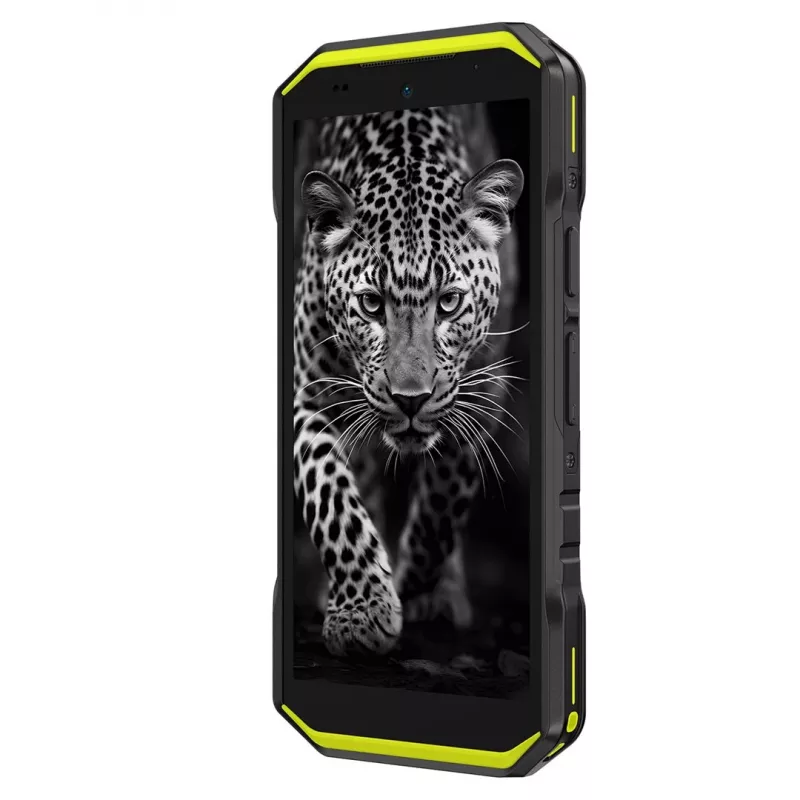 Ulefone Armor X32 smartphone, 5,65 polegadas, 6 GB RAM, 128 GB, Android 14, 5500 mAh, Vivid Green