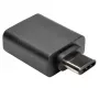 Adaptador Eaton Tripp Lite Series USB 3.1 Gen 1.5 USB-C para USB Type-A M/F 5 Gbps tablet smartphone - Adaptador USB - USB Type-A (F) para USB-C de 24 pinos (M) - USB 3.1 - preto (U428-000-F)