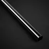 Tubo rígido de latão Bitspower None Chamfer 12mm AD, 500mm - brilho preto
