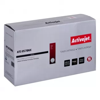 Toner Activejet ATC-057BNX (substitui Canon CRG-057HBK; CRG-057H; Supreme; 10000 páginas; preto) COM CHIP