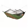 Rede de dormir Adventure Moskito Hammock Thermo AZ-1030430, rede de campismo verde/castanha
