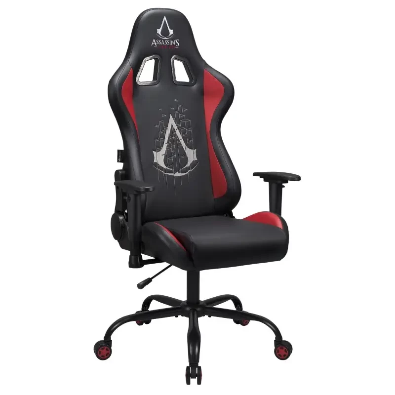 Cadeira de escritório Subsonic SA5609-AC1 assento acolchoado encosto acolchoado preto vermelho