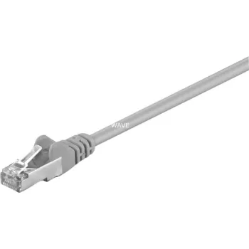 Wentronic Goobay cabo de rede CAT 5e, F/UTP, cinzento, 15 m - mistura de cobre CCA (50197)