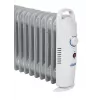 Mesko MS 7806 aquecedor elétrico ventilador Radiador a óleo, Interior, Branco, 1200 W