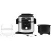 Panela multifunções Ninja OL750EU 7,5 L 1760 W preto aço inoxidável, 14 programas automáticos