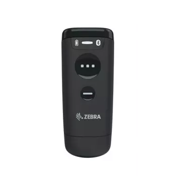 Leitor de códigos de barras manual Zebra CS60 1D/2D LED sem fios IP65 preto, Bluetooth/USB, 100 m de alcance, 83 g