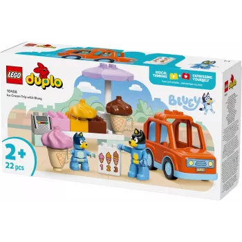 LEGO BLUEY 10458 Passeio de Gelado com a Bluey