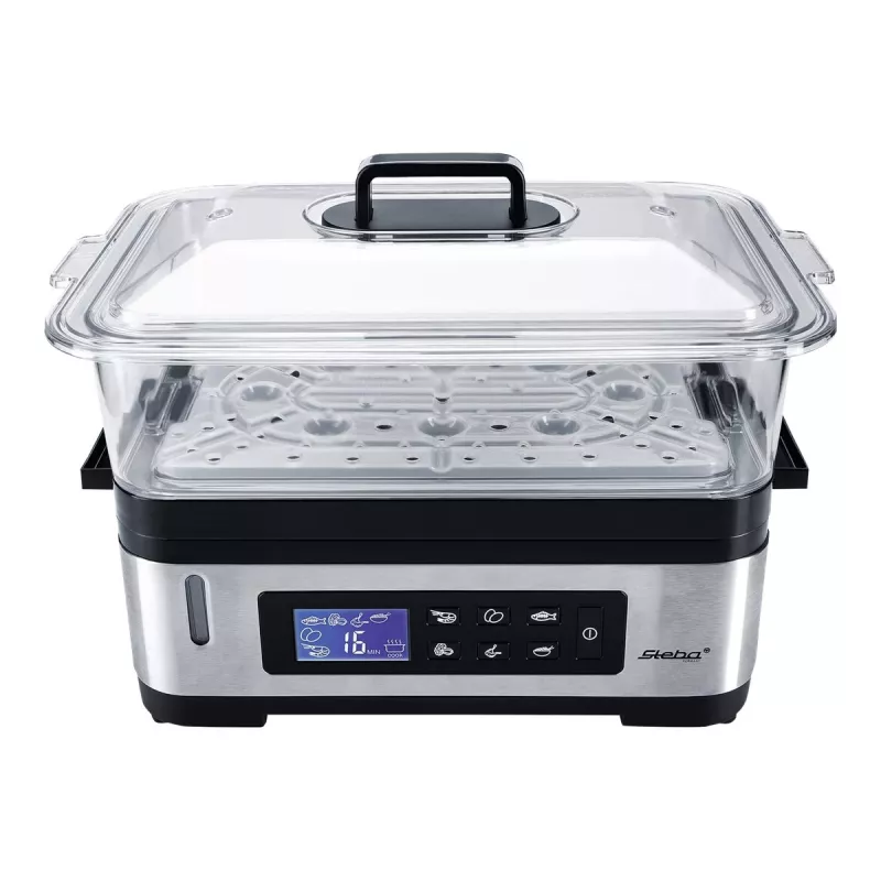Vaporizador Steba DG 2 (1200 Watt, aço inoxidável / preto) (05.22.00)