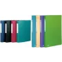 Dossier de argolas Oxford Memphis A4 preto azul verde vermelho