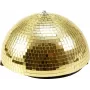 Bola de espelhos EUROLITE 50102052 30 cm motorizada, acabamento dourado