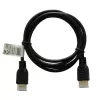 Cabo HDMI SAVIO CL-195 2 m, preto, fichas banhadas a ouro, v2.0 High Speed, Ethernet/3D