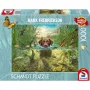 Mark Fredrickson: dog love - Labrador castanho em água fresca, Puzzle 1000 peças