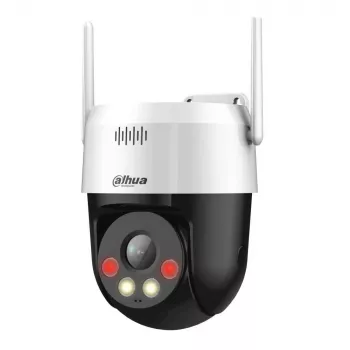 Câmara de vigilância IP DAHUA P3AE-PV 3MP PT dome Wi-Fi, 3 MP, objetiva 4 mm, IP66, PoE/Wi-Fi, 30 m IR/luz branca