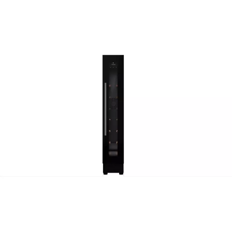 Teka RVU 10008 GBK Arrefecedor de vinho termoelétrico de encastrar preto 8 garrafas