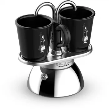 Cafeteira Moka Bialetti 0007310 prateada alumínio aço