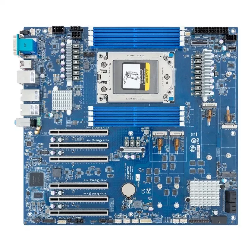 Placa-mãe Gigabyte MH53-G40 1x sTR5 AMD Ryzen Threadripper PRO 7000 WRX90