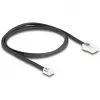 Cabo de rede DeLOCK 88035 RJ45 para RJ11 1m preto