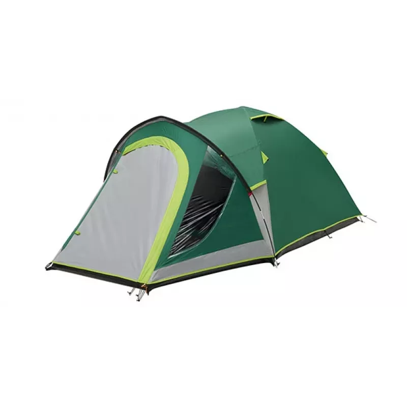 Tenda de cúpula/iglu COLEMAN Kobuk Valley 4 Plus — 4 pessoas, estrutura rígida, verde