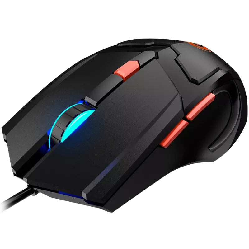 CANYON Rato Vigil GM-2 RGB 6 botões com fio Preto