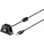 Cabo USB Goobay USB2.0 0,6 m USB A preto