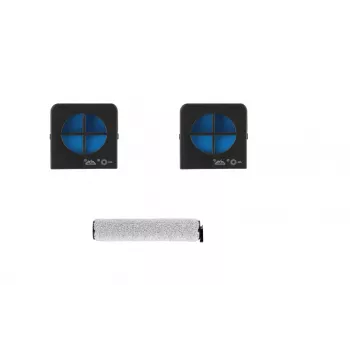 Conjunto de peças de substituição Midea X6: 2x filtros HEPA, 1x escova rotativa