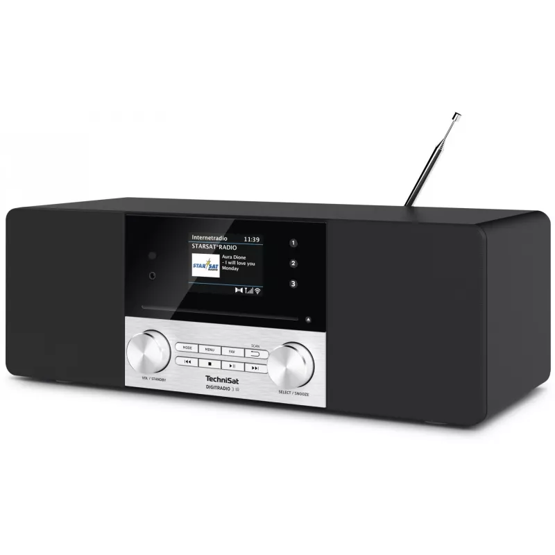 Rádio portátil TechniSat DigitRadio 3 IR digital DAB FM 20W