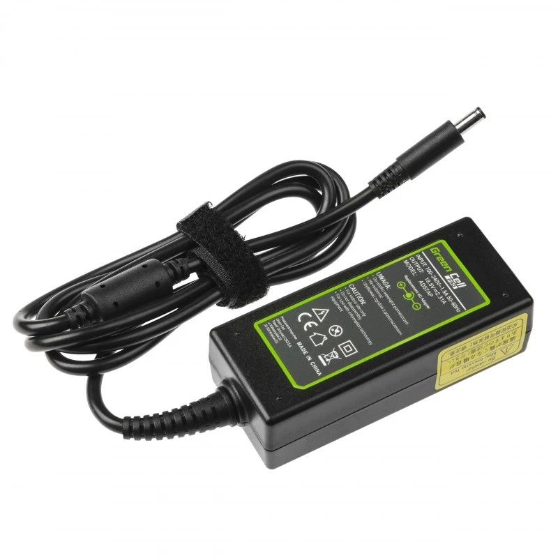 Fonte de alimentação Green Cell AD57AP 45W 19,5V 2,31A para portáteis Dell, interior, preto
