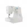 Máquina de costura semiautomática SINGER M2105 – 8 pontos, casa de botão em 4 passos, braço livre, elétrica, branca
