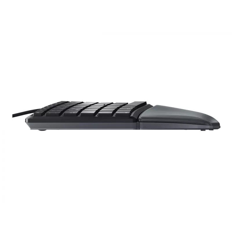 CHERRY KC 4500 ERGO Teclado Universal USB QWERTY Nórdico Preto