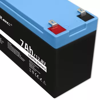 Bateria LiFePO4 12,8V 7Ah, 89,6Wh, BMS