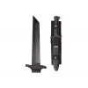 Mil-Tec German Combat Knife 2000 15362100 faca, aço 440, preta