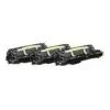 Lexmark - pack de 3 - amarelo, ciano, magenta - original - cartucho de toner LCCP - para Lexmark CS820, CX820, CX825, CX860 (72K0D50)