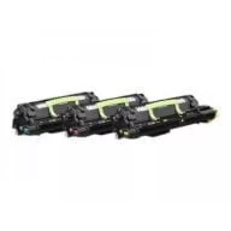 Lexmark - pack de 3 - amarelo, ciano, magenta - original - cartucho de toner LCCP - para Lexmark CS820, CX820, CX825, CX860 (72K0D50)