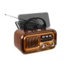 Rádio AM/FM analógico portátil RA16 Solar