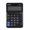 Casio MS-8F calculadora de secretária básica, de 8 dígitos, a pilhas/solar, preta