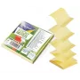 Papel de notas autocolante quadrado Forpus FO42000 amarelo 100 folhas