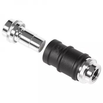 Adaptador para water block Aquatuning GmbH 13857 latão níquel plástico preto cromado