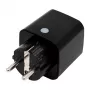 Tomada inteligente Shelly Plug PM Gen3 Matter 13A, preto