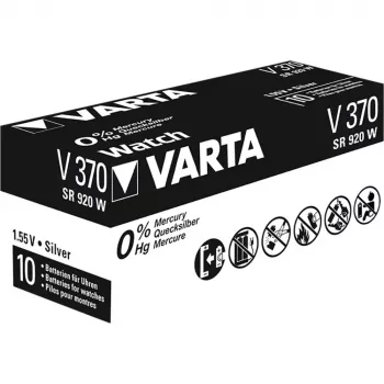 Pilha descartável Varta V370