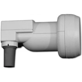 LNB Televes SP4EN conversor de bloco de baixo ruído 10,7–11,7 GHz, feedhorn 4 cm, 80 mA, cinzento