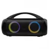 Coluna portátil MEDIA-TECH MT3184 — Bluetooth 5.3, 60W RMS, IPX5, bateria Li-Ion 16h, porta de carregamento USB-C, MicroSD, TWS, microfone, telecomando